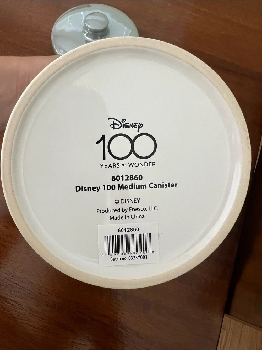 Disney 100 Canister - Medium Ceramic 6012860